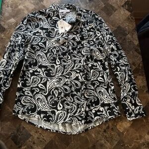 Philosophy Paisley Blouse-NEW!